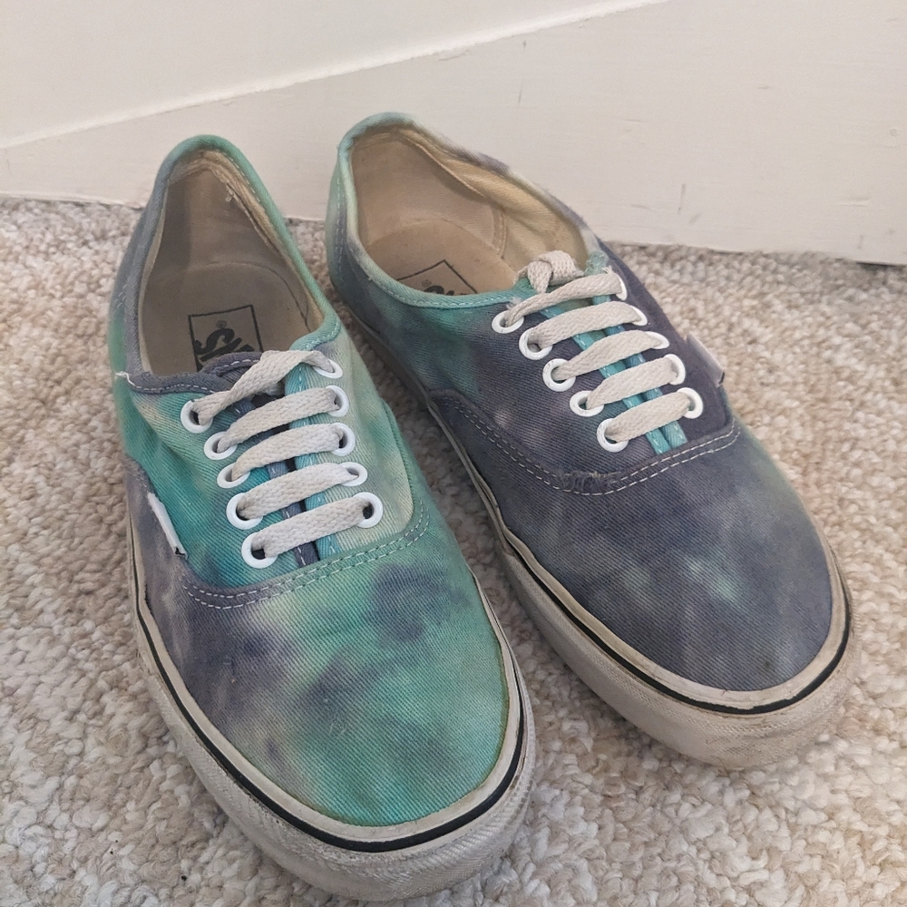 Vans women's size 9 tie dye
